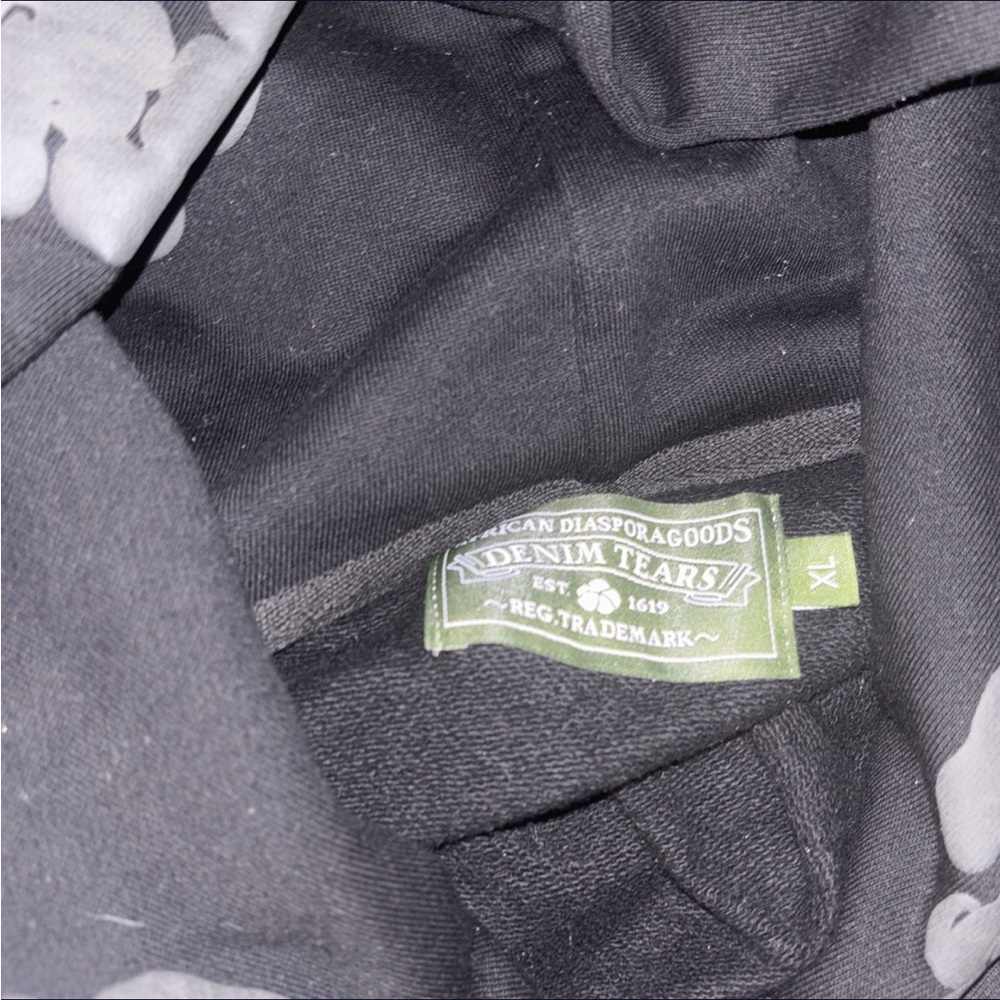 Denim Tears Black Monochrome Size X-Large